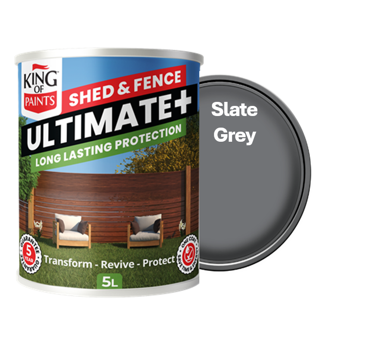 Best Dark Grey fence and shed paint